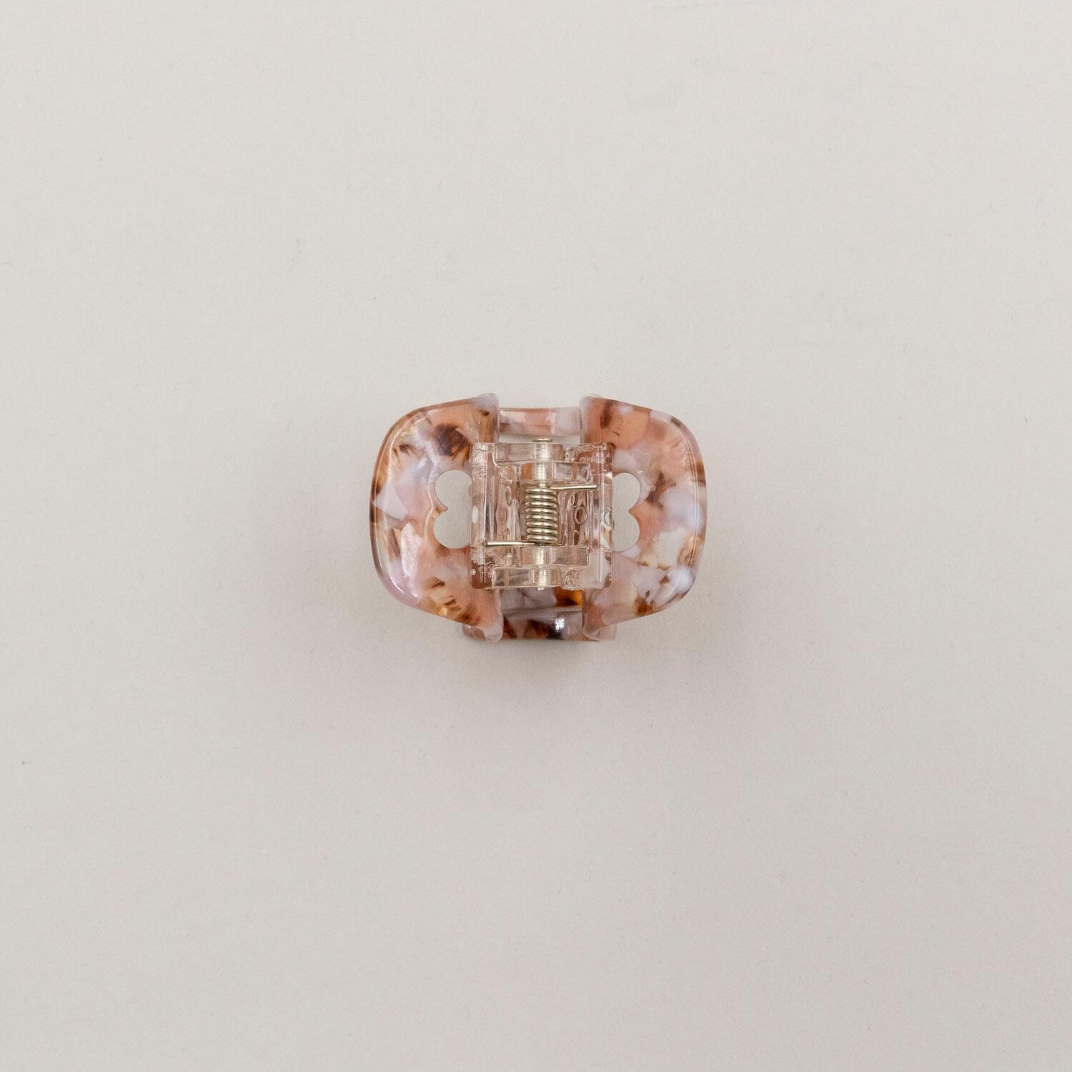 Haarspange "Herz" - klein (Almond)