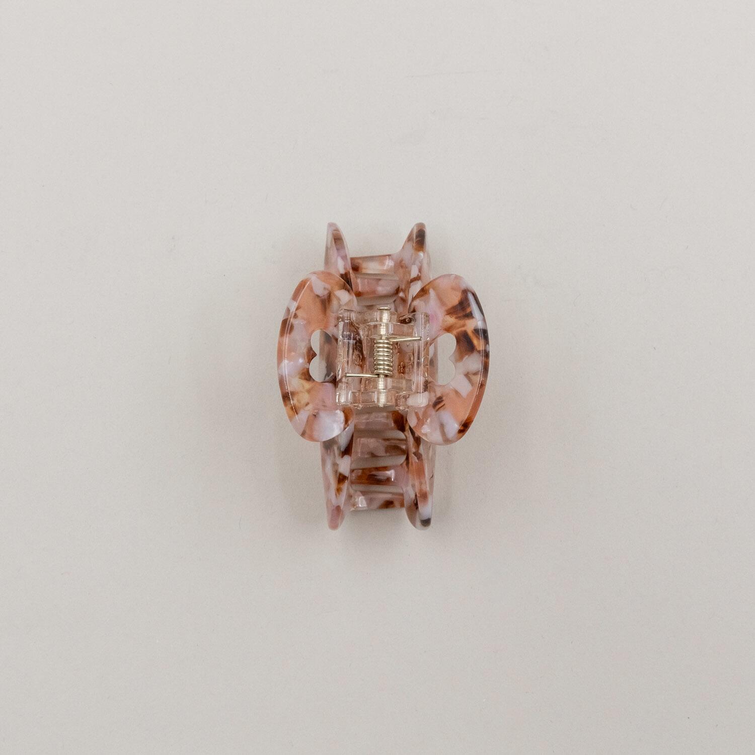 Haarspange "Herz" - groß (Almond)