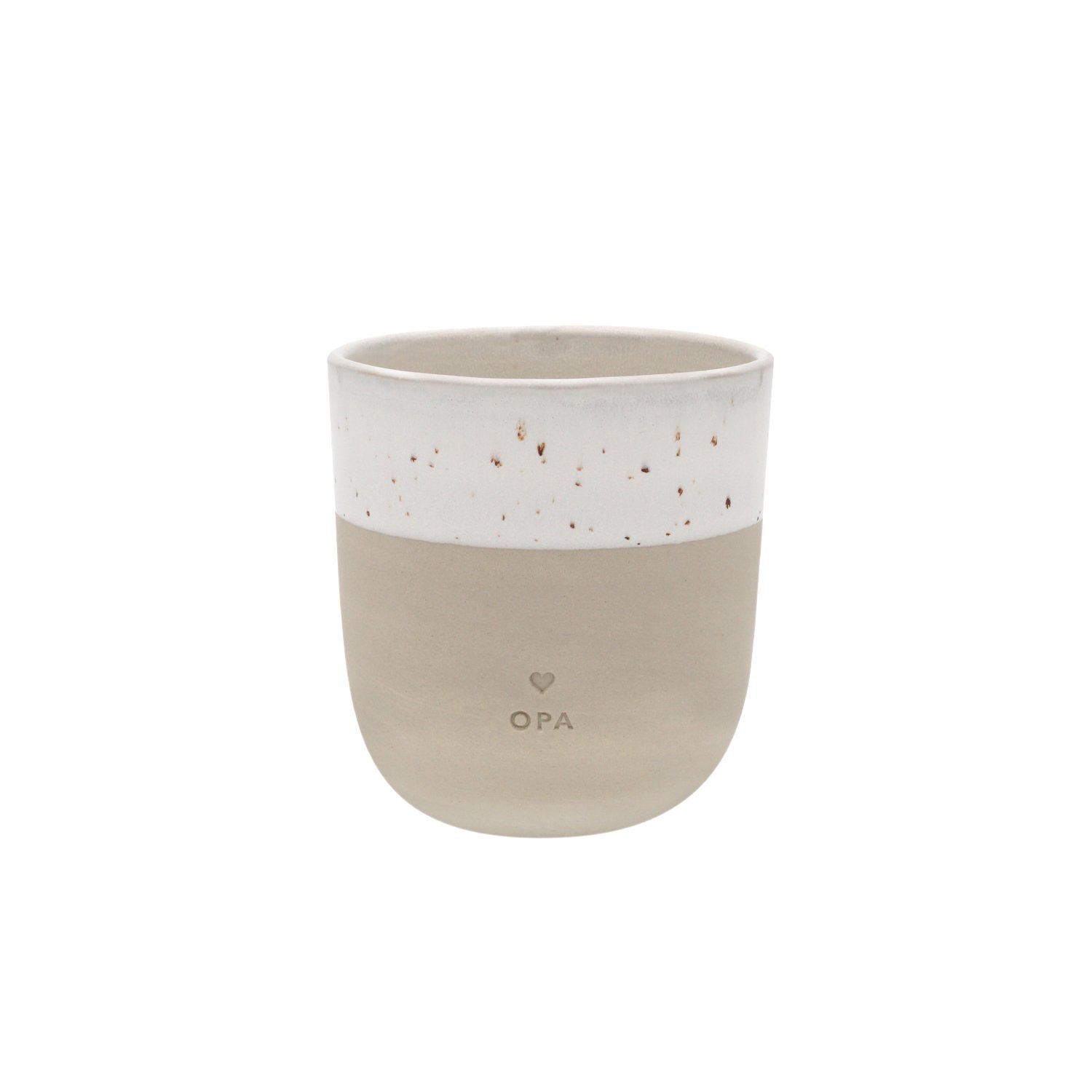 Becher "Opa" - 320 ml (Natur)