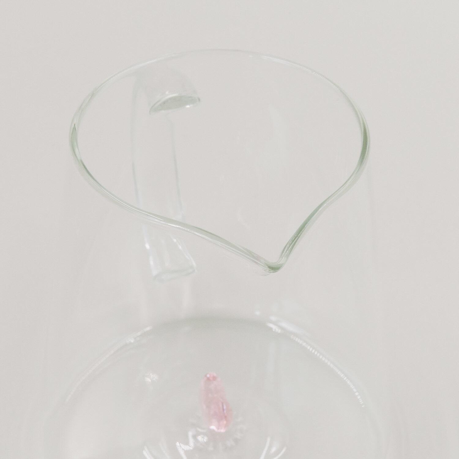 Karaffe "Herzfigur" (Rosa)