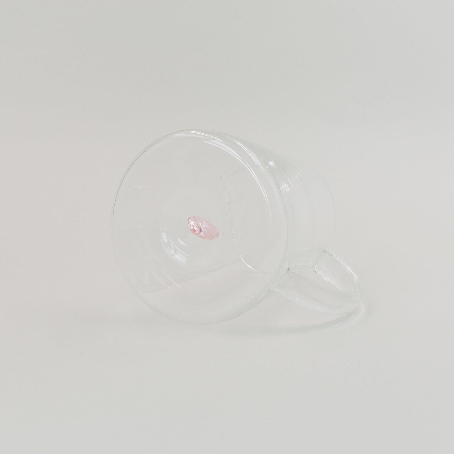 Karaffe "Herzfigur" (Rosa)