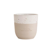 Becher "Wie schön, dass es dich gibt" - 320 ml (Natur)