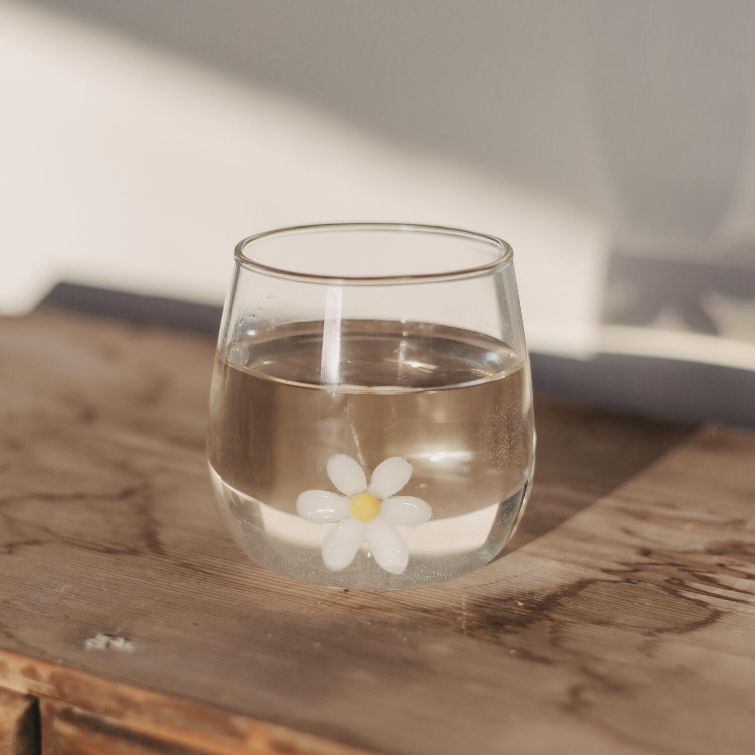 Trinkglas "Daisyfigur" (Transparent)