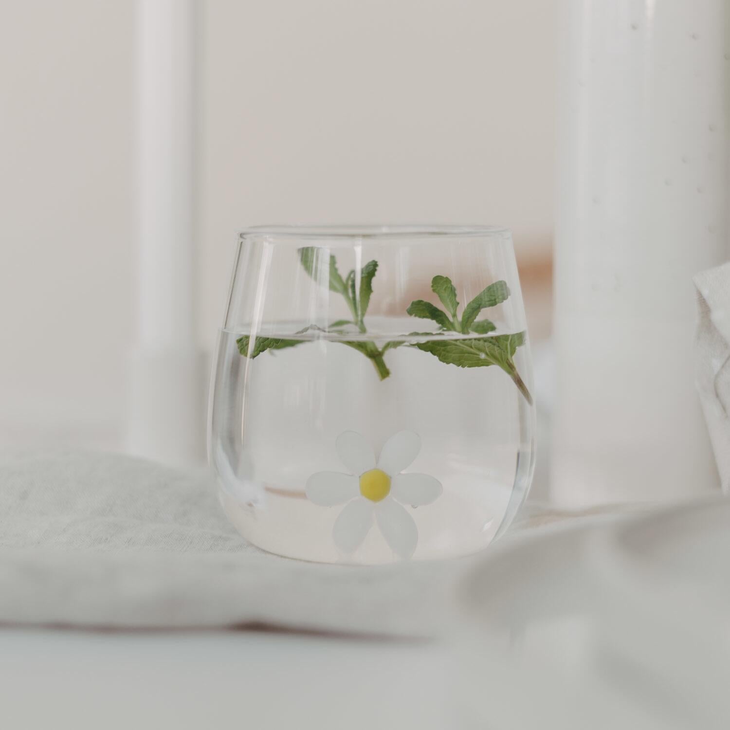 Trinkglas "Daisyfigur" (Transparent)