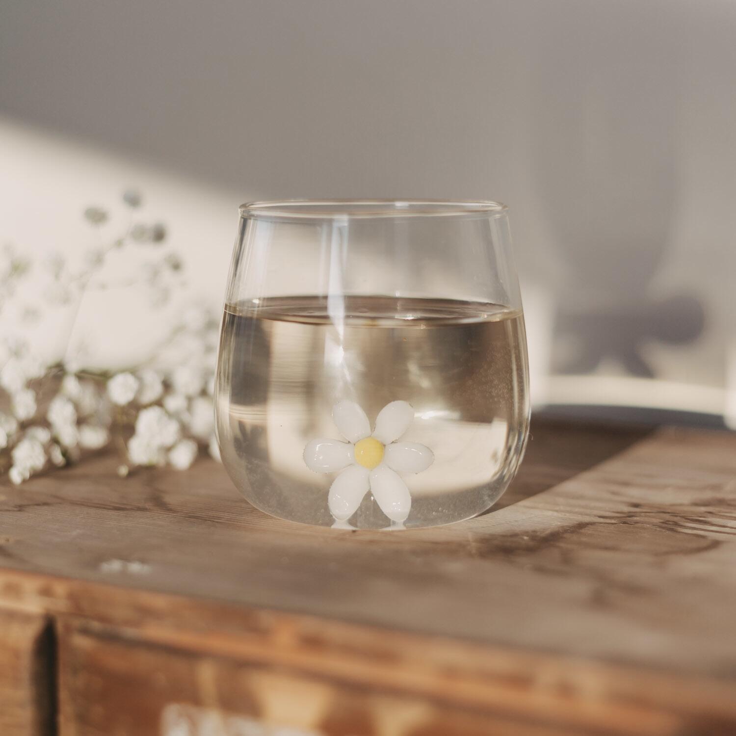 Trinkglas "Daisyfigur" (Transparent)