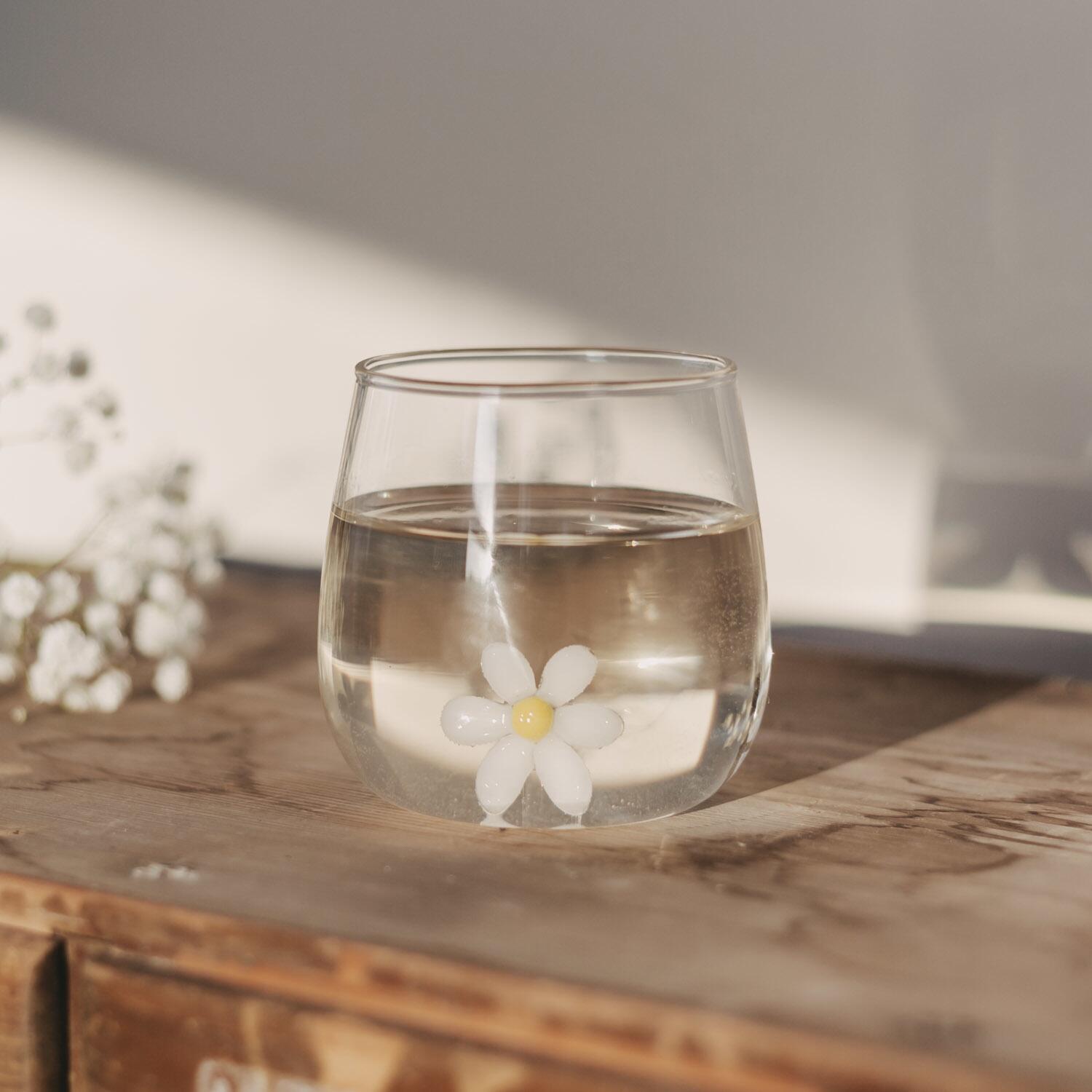 Trinkglas "Daisyfigur" (Transparent)