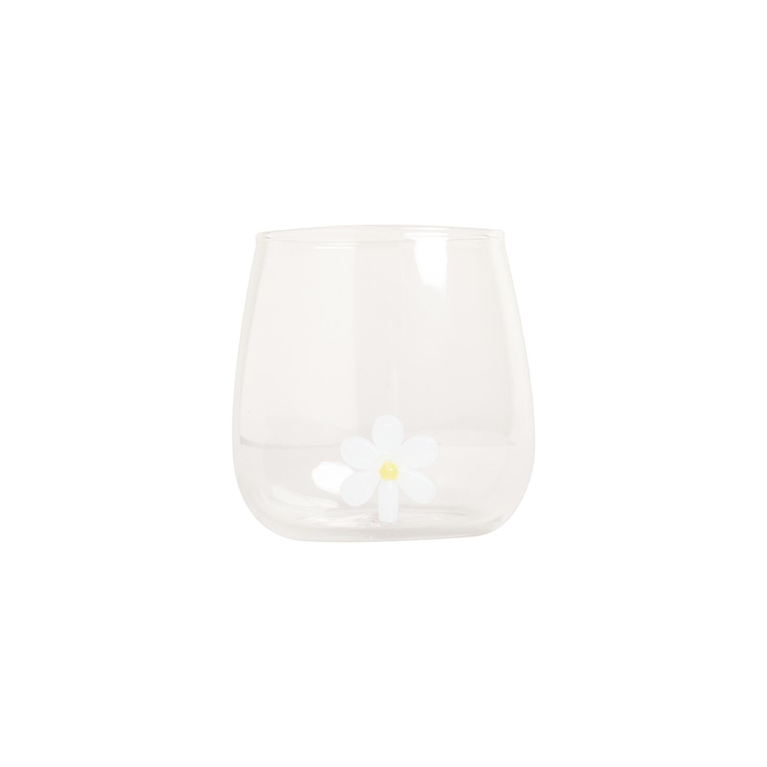 Trinkglas "Daisyfigur" (Transparent)