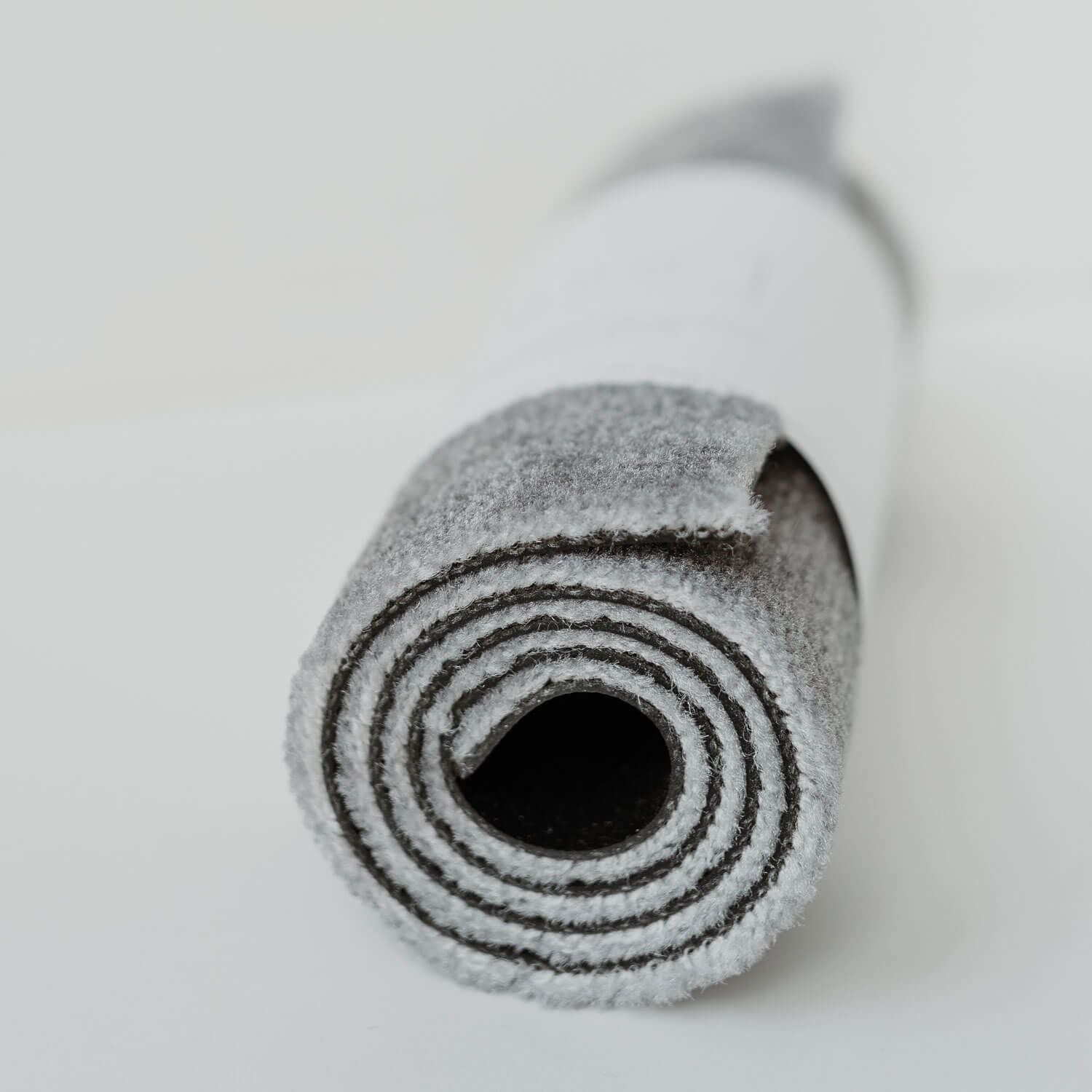 Fußmatte schmal waschbar "Wie Schön" - 75x25 cm (Grau)