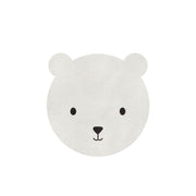 Kinderteppich waschbar "Bär" - 67 cm (Creme)