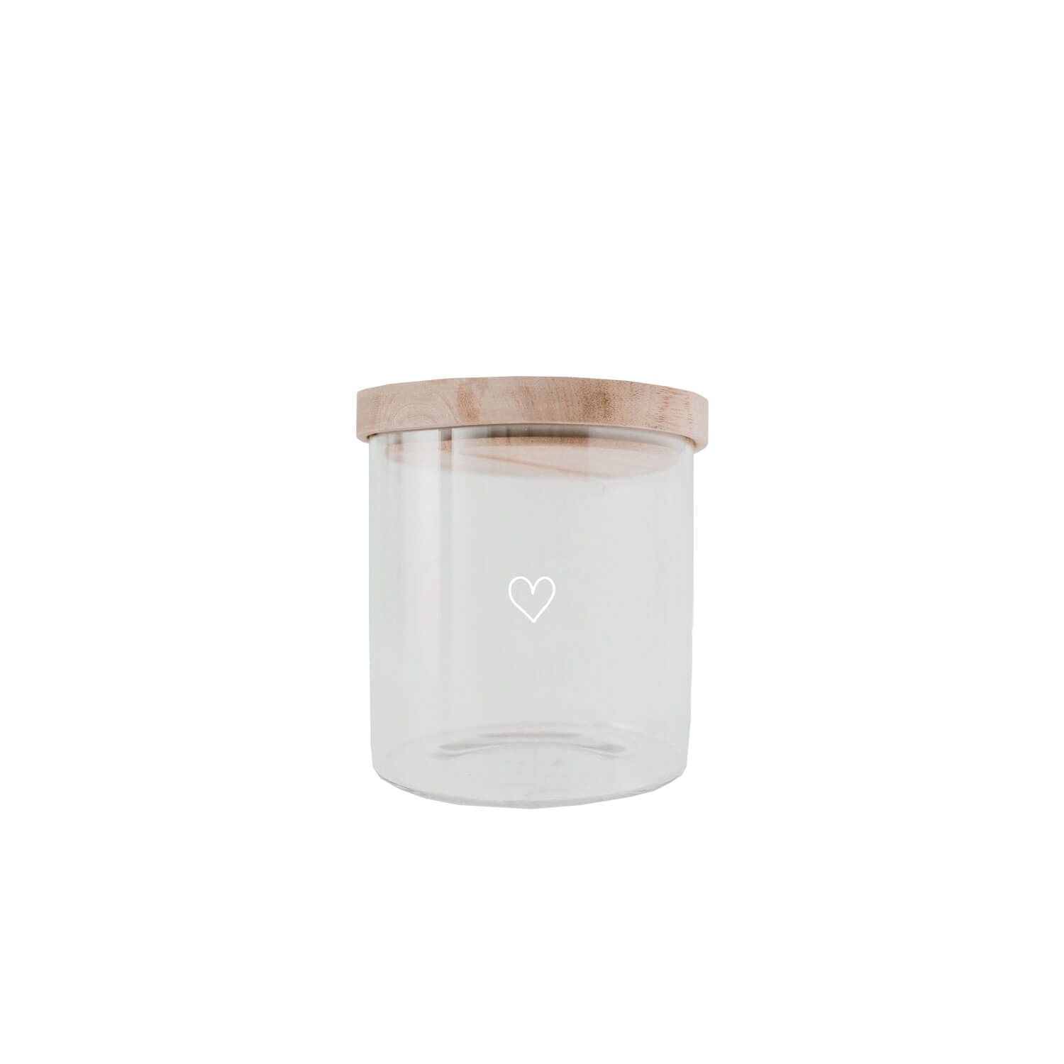 Vorratsglas "Herz" (Transparent)