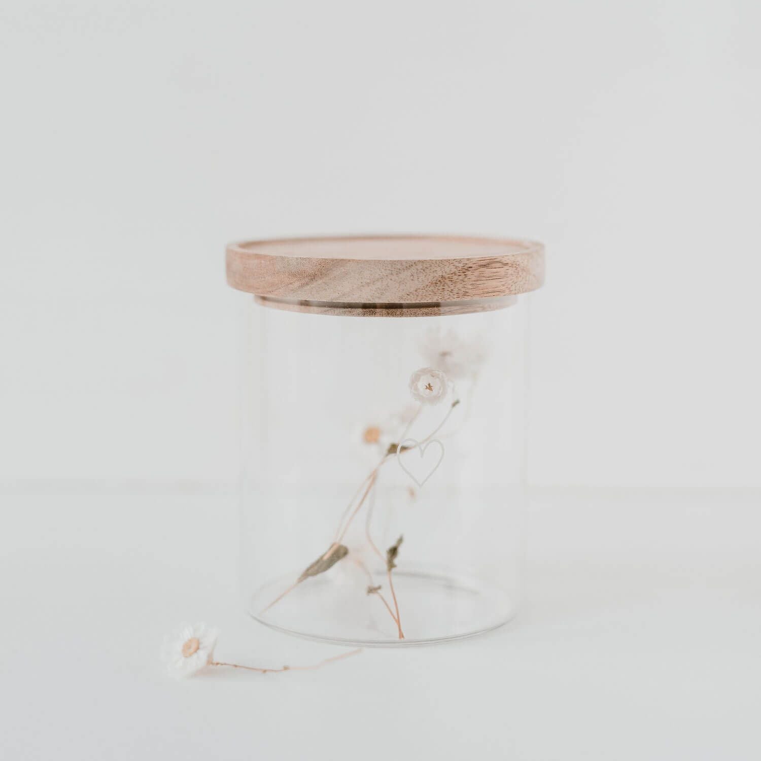 Vorratsglas "Herz" (Transparent)