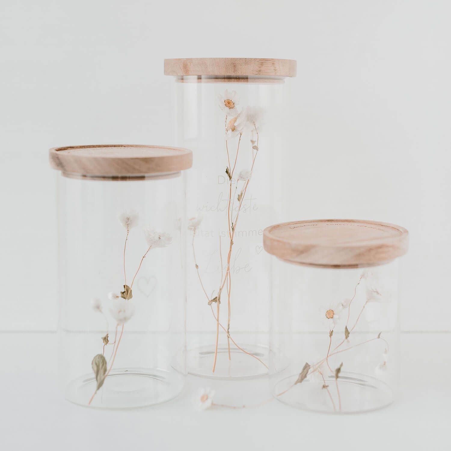 Vorratsglas "Herz" (Transparent)