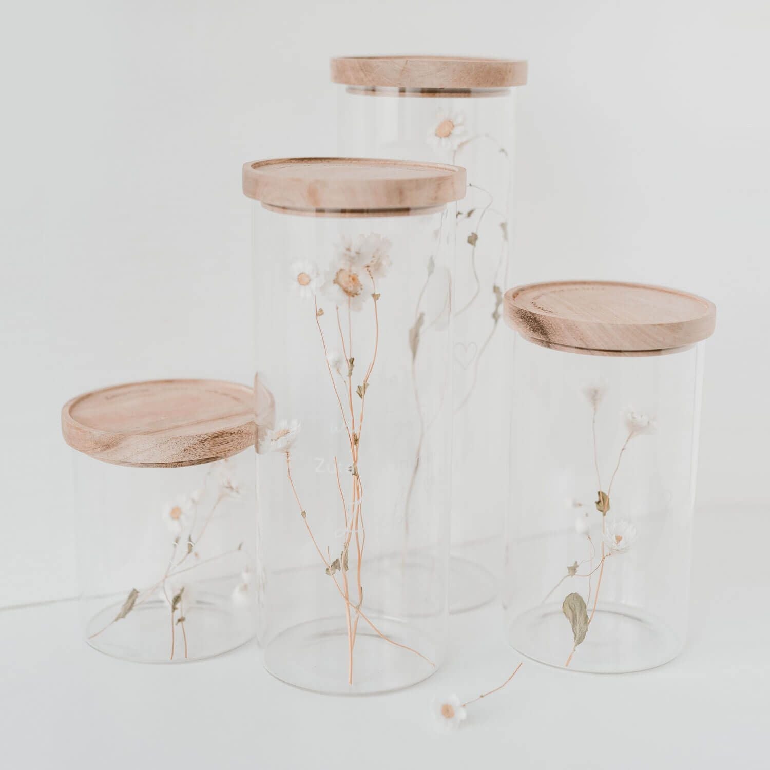 Vorratsglas "Herz" (Transparent)