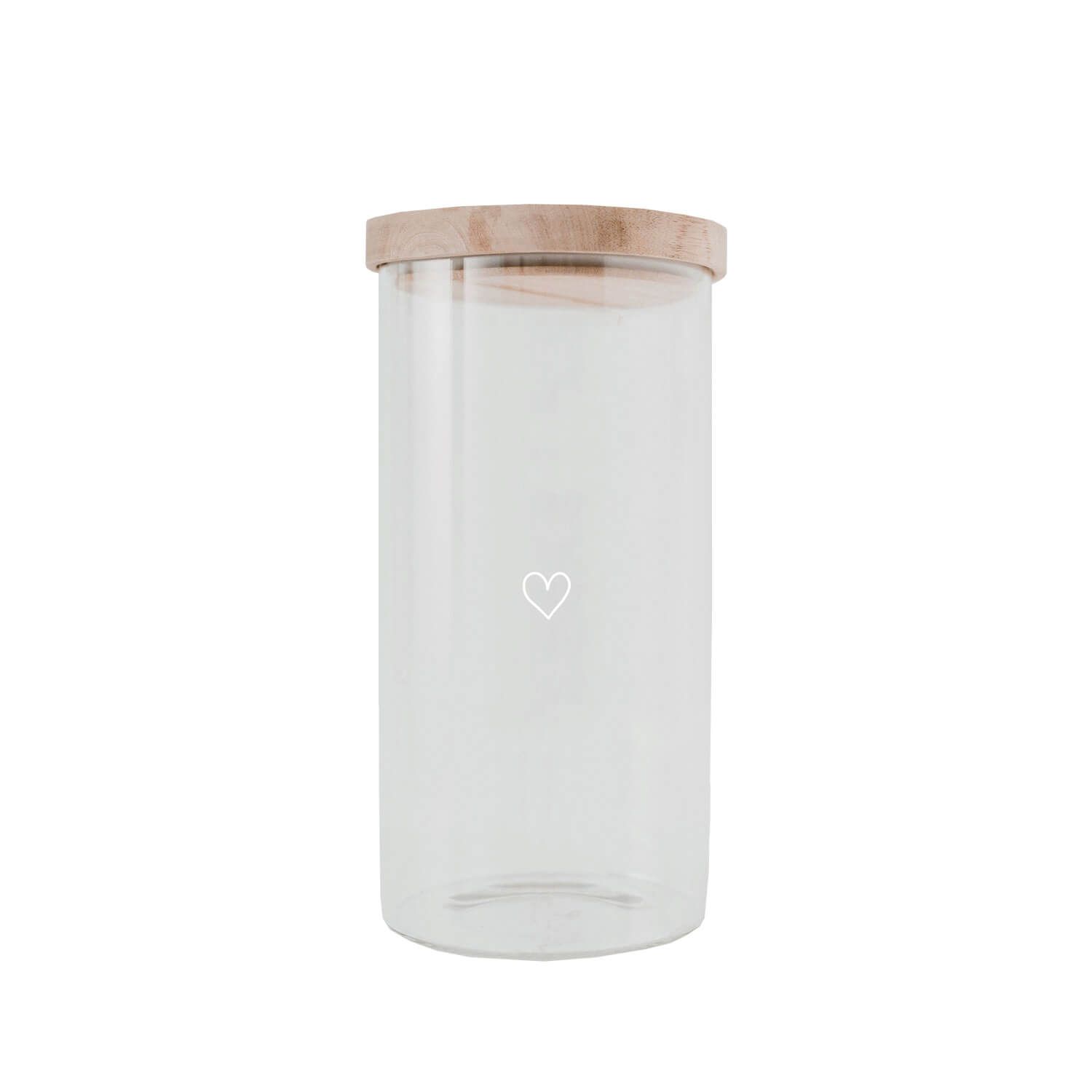 Vorratsglas "Liebe" - 25x11 cm (Transparent)
