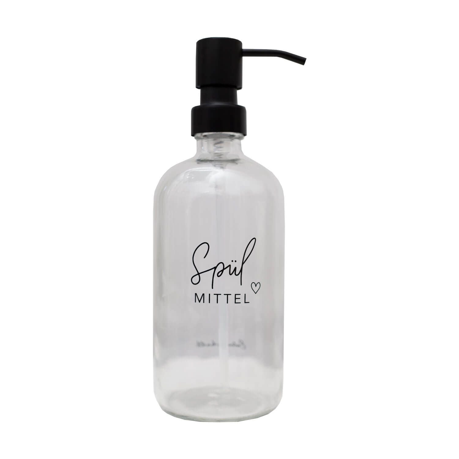 Spülmittel-Seifenspender - 500 ml (Transparent)