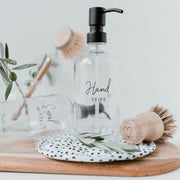 Seifenspender aus Glas - 500 ml (Transparent)