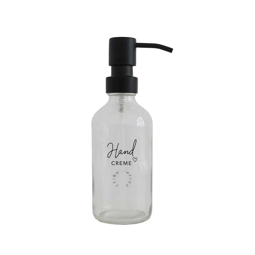 Seifenspender "Handcreme" - 250 ml (Transparent)