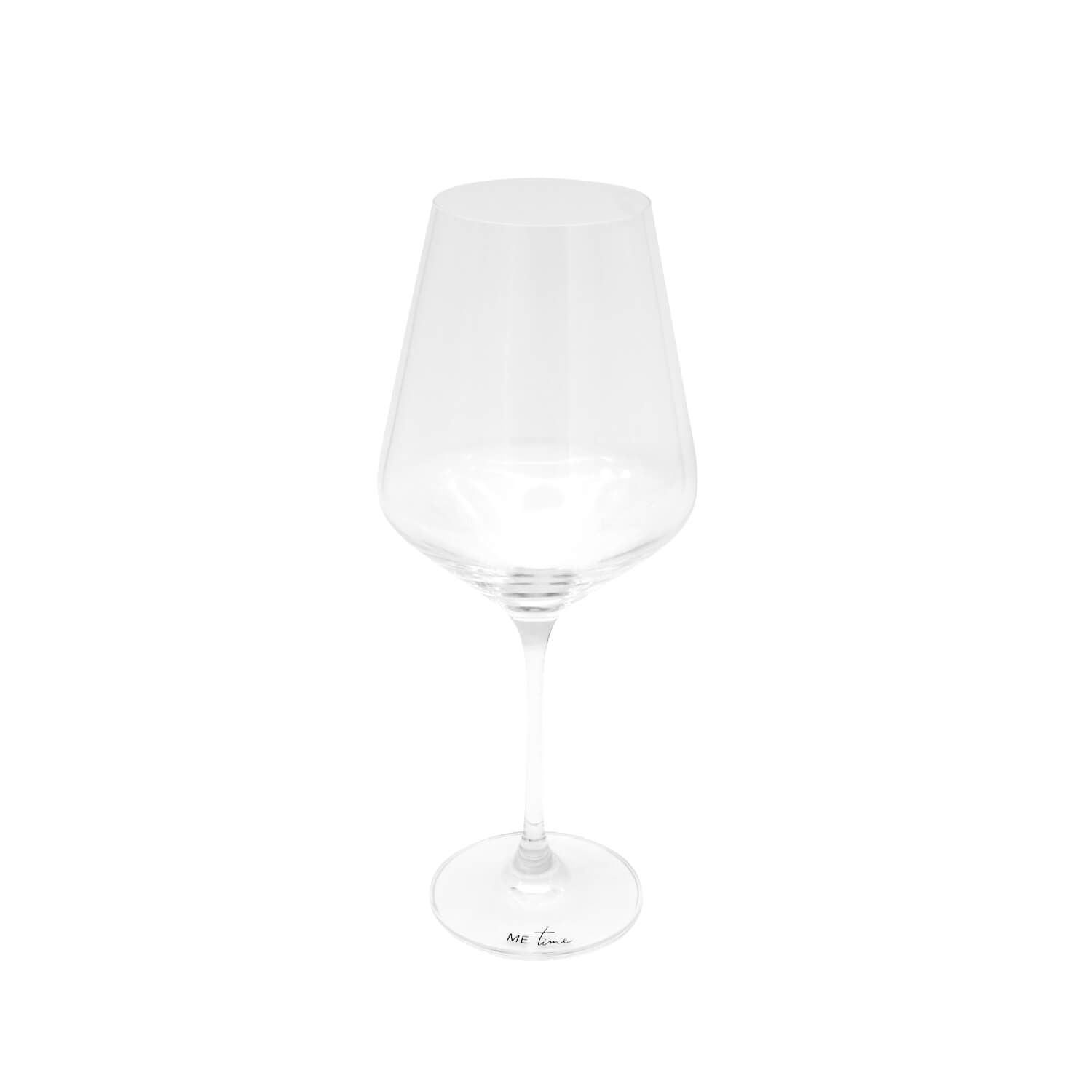 Weinglas "Me time" - 490 ml (Transparent)
