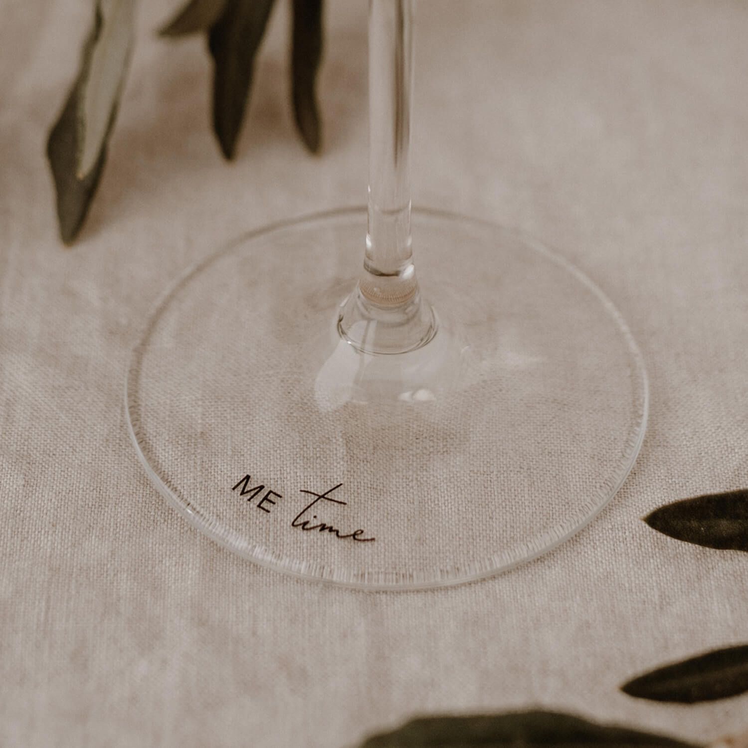 Weinglas "Me time" - 490 ml (Transparent)