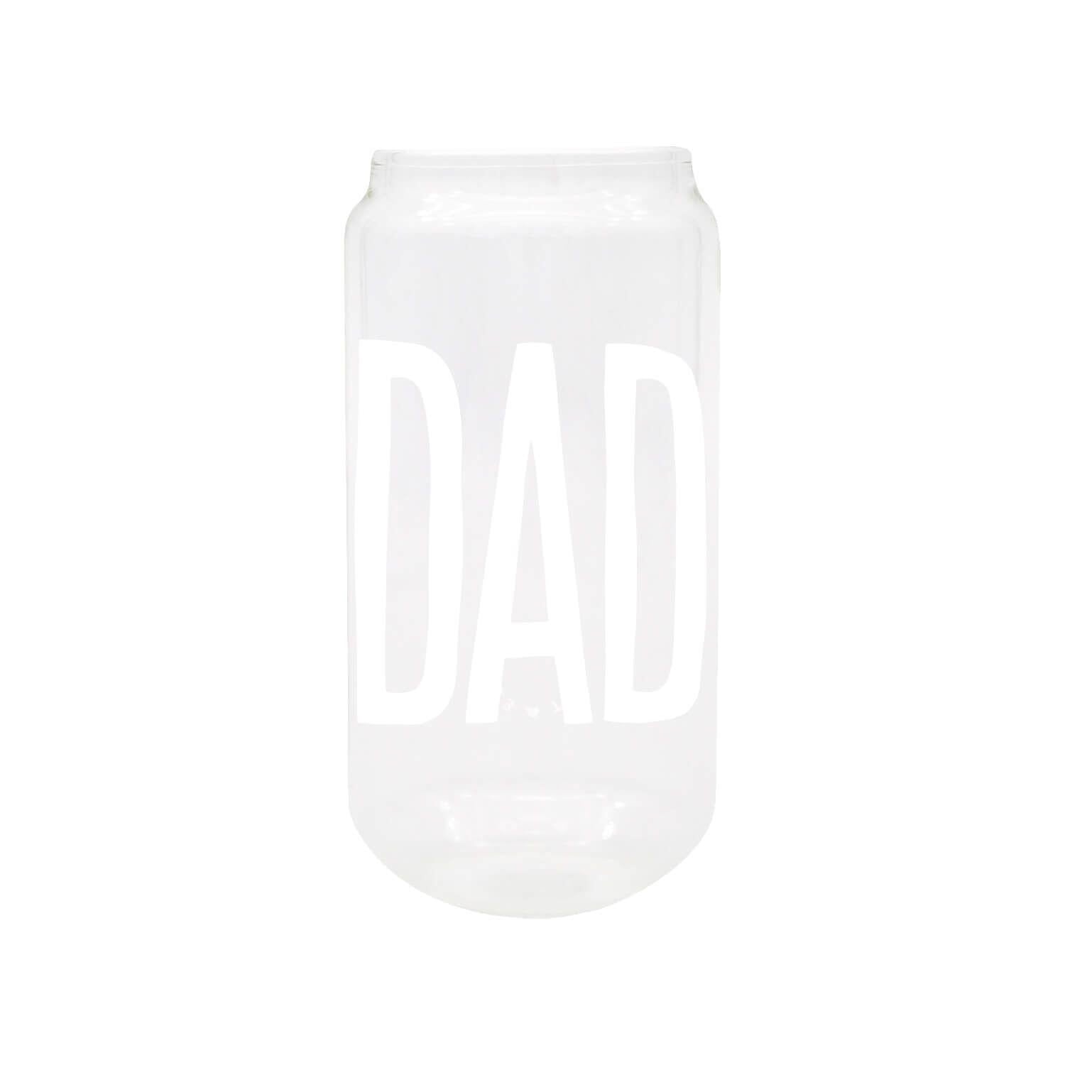 Trinkglas hoch "Dad"