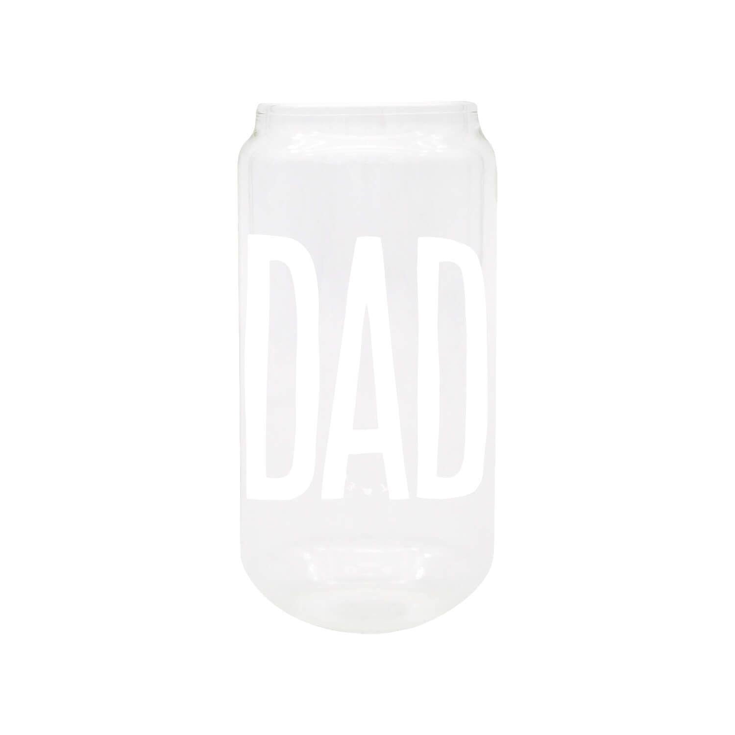 Trinkglas hoch "Dad"