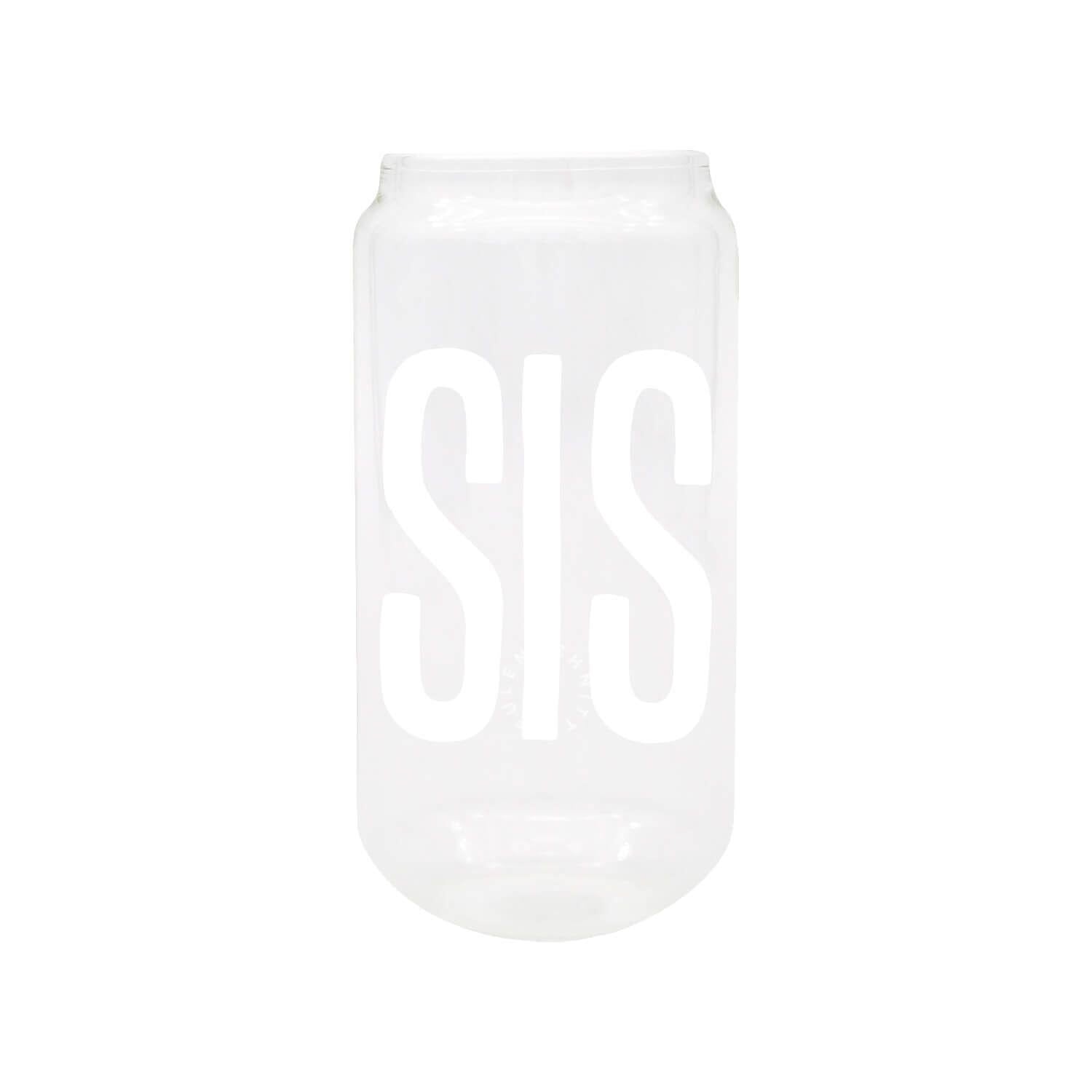 Trinkglas hoch "Sis"
