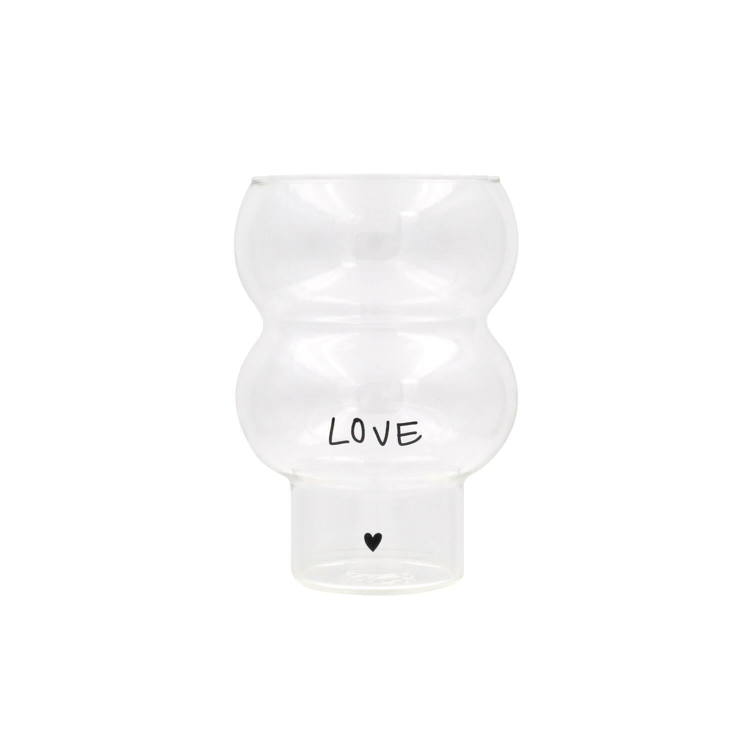 Tringlas "Double Bubble Love" (Transparent/Schwarz)