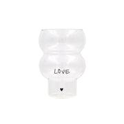 Tringlas "Double Bubble Love" (Transparent/Schwarz)