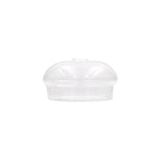 Glasdeckel für Trinkglas (Transparent) Eulenschnitt
