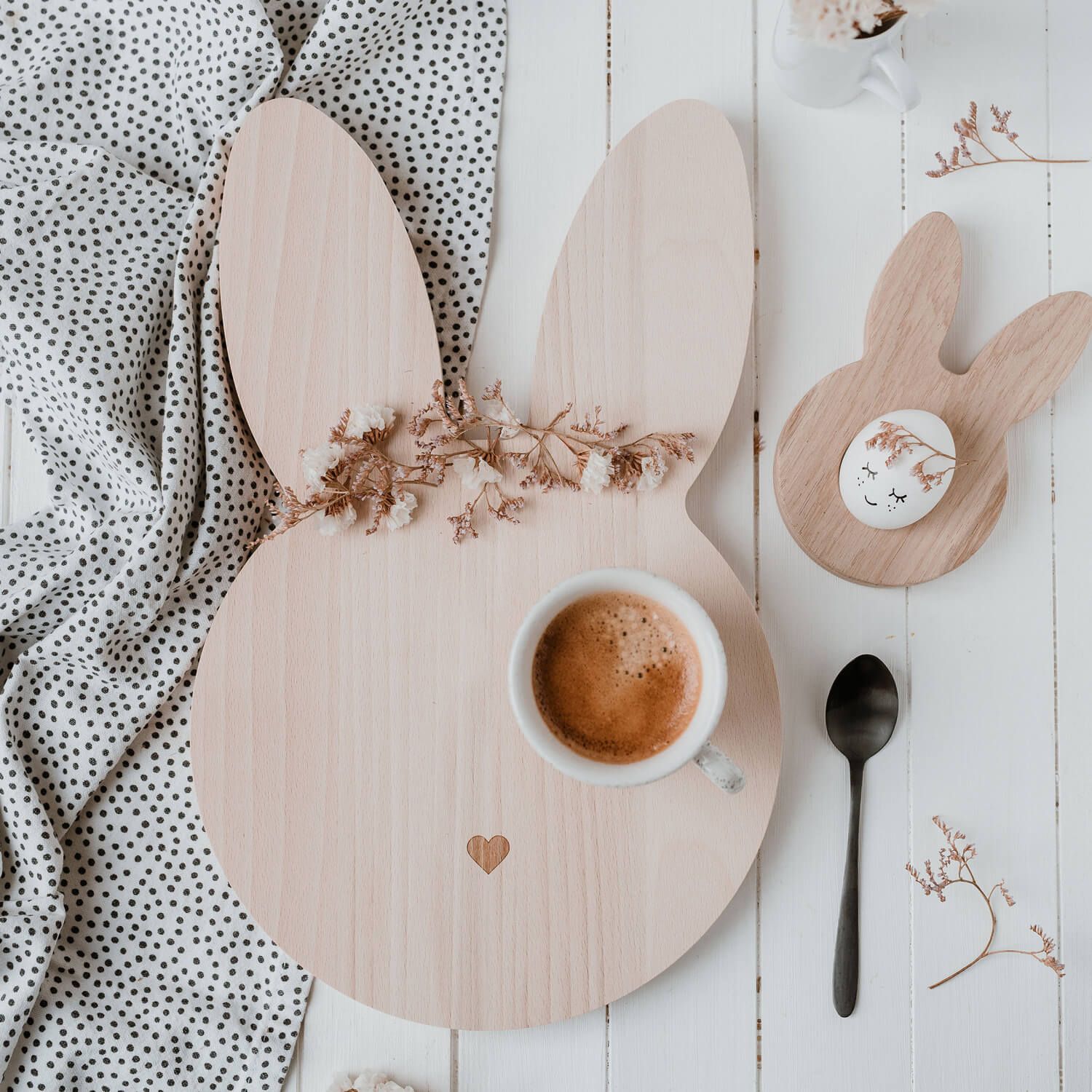 Eierbecher "Hase" (Natur)