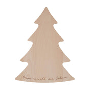 Frühstücksbrettchen "Tanne" - 28x33x2 cm (Natur)