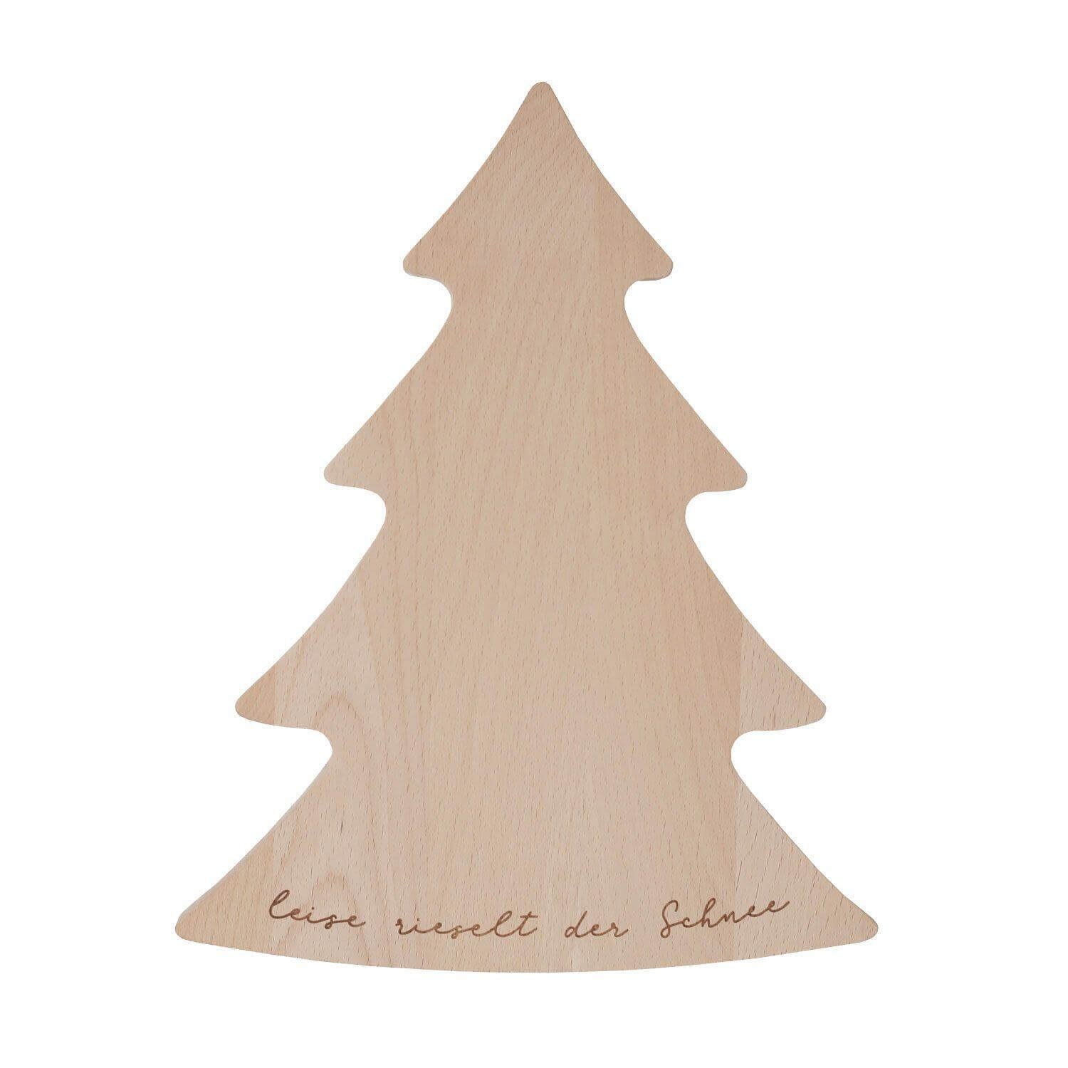 Frühstücksbrettchen "Tanne" - 28x33x2 cm (Natur)