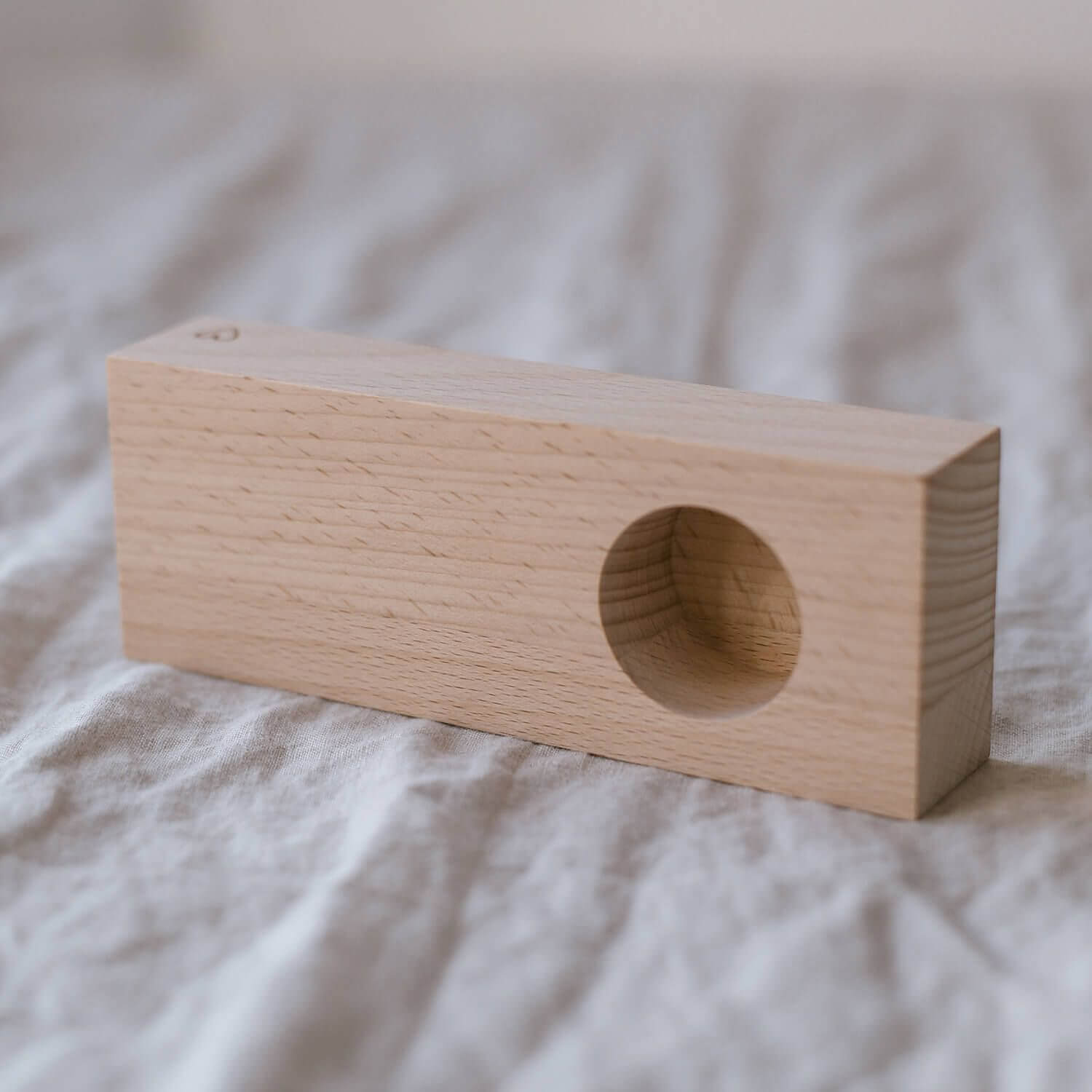 Eierbecher "Herz" - 15x5,5x3 cm (Natur)