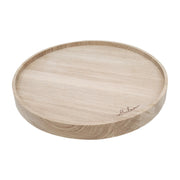 Drehteller aus Eiche "Coffeelover" - 28 cm (Natur)
