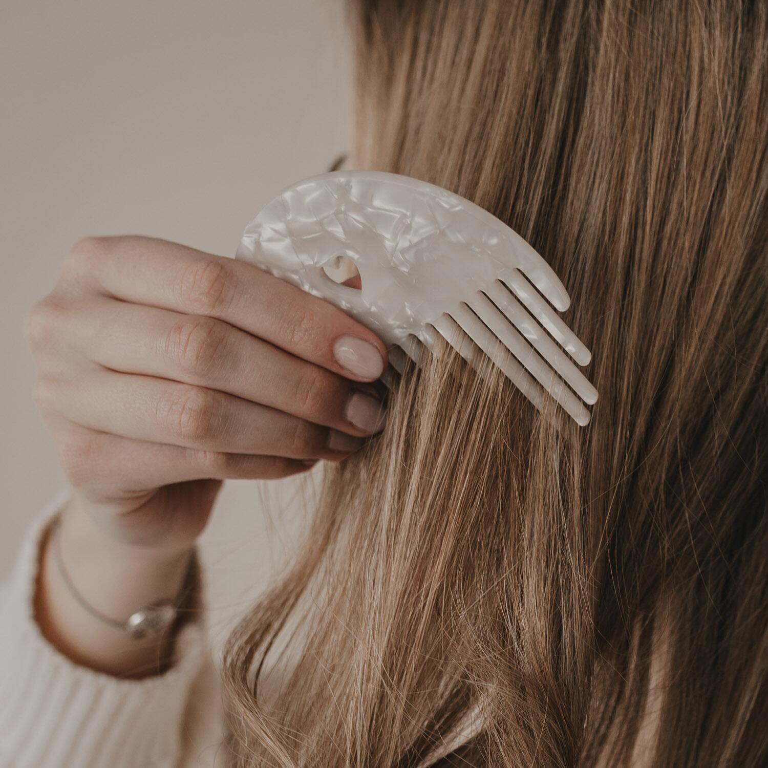 Kamm "Herz" (Pearl)