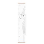 Messlatte "Giraffe" - 100x19,5 cm (Weiß)