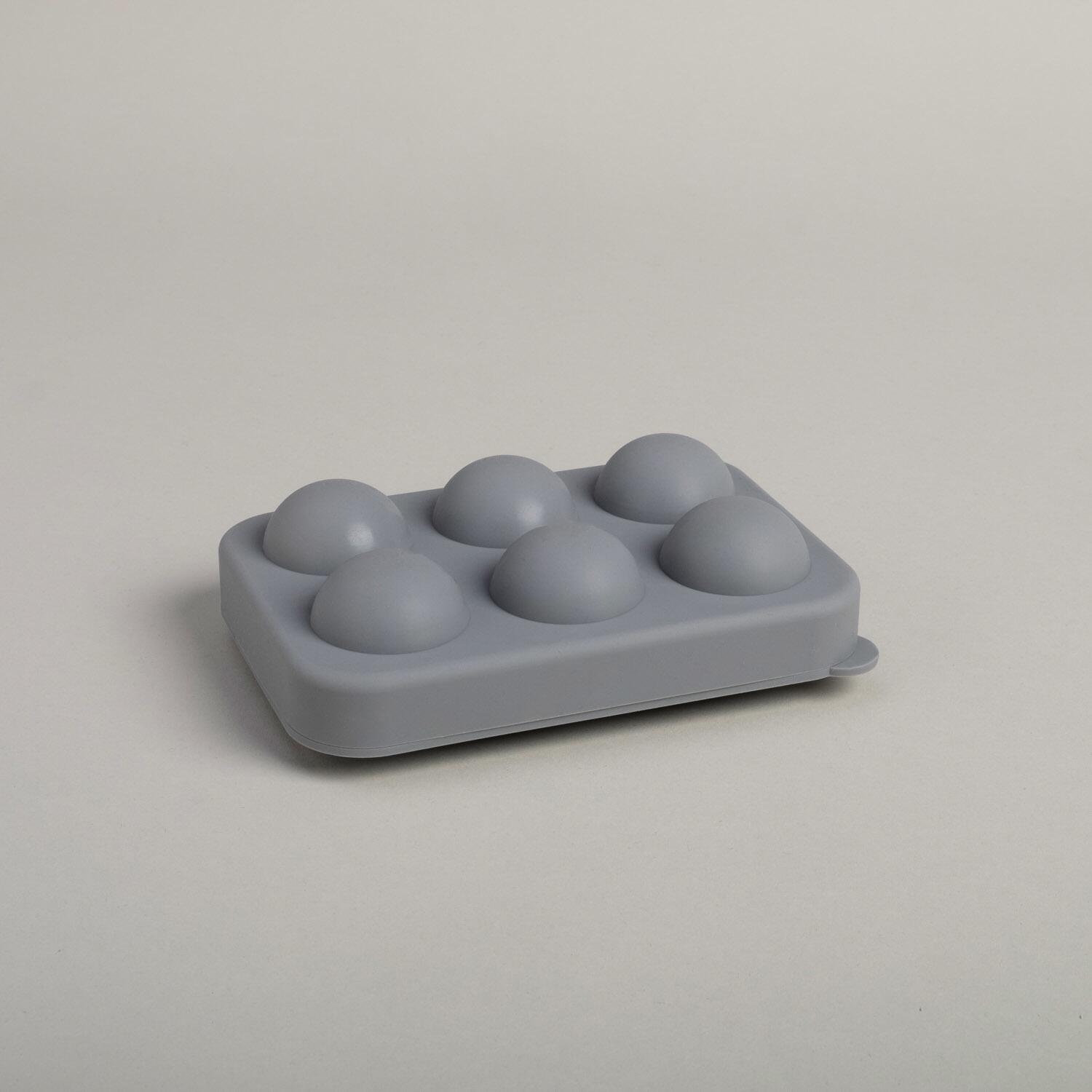 Eiswürfelform "Kugeln" (Grau)
