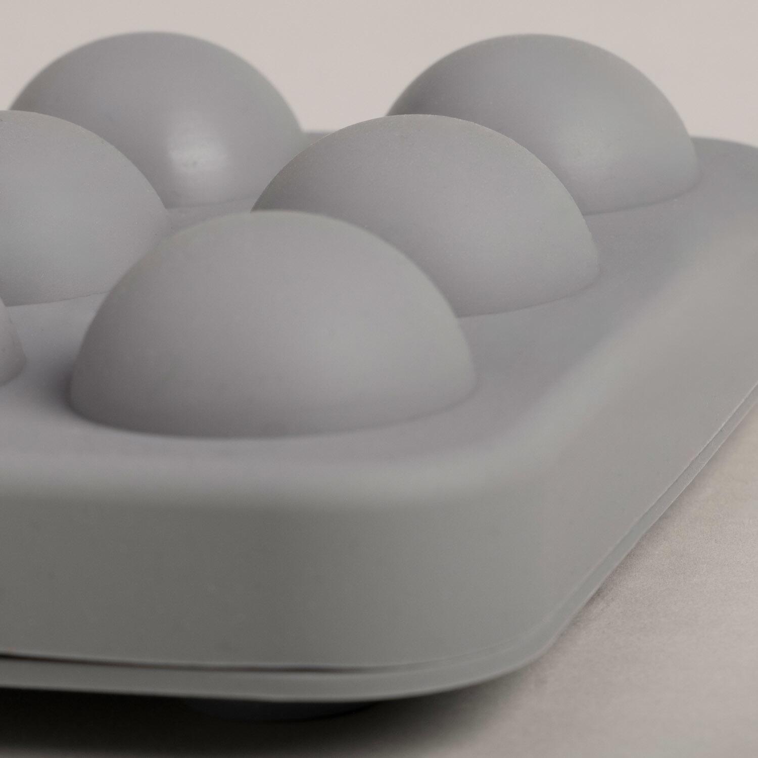 Eiswürfelform "Kugeln" (Grau)
