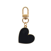 Schlüsselanhänger "Kleines Herz" - 3,3x6,8 cm (Schwarz)