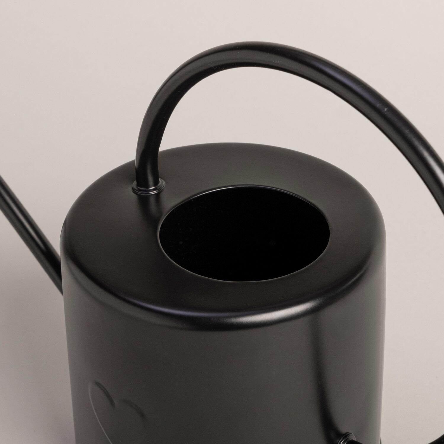 Gießkanne "Herz" - 1,5 l (Schwarz)