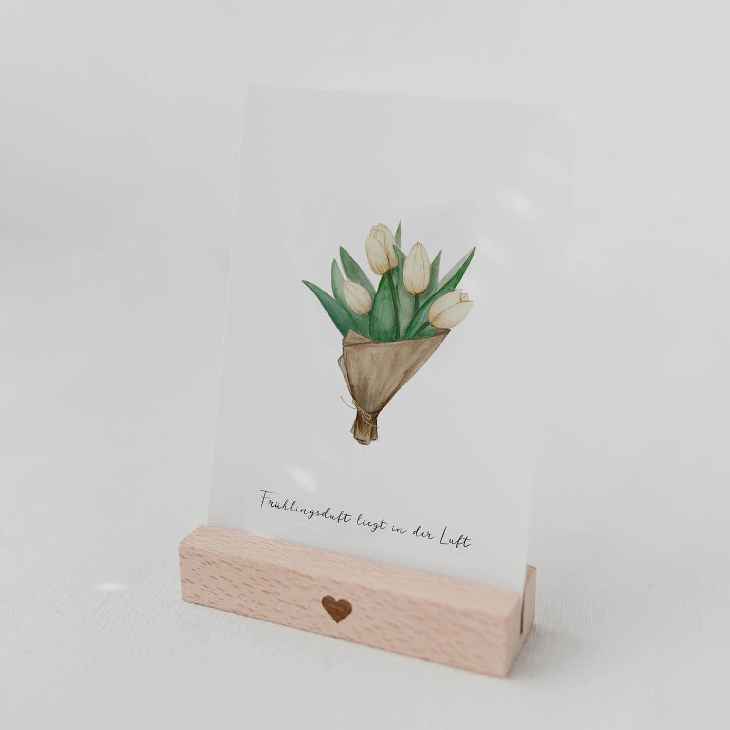 Osterkarte "Tulpen"