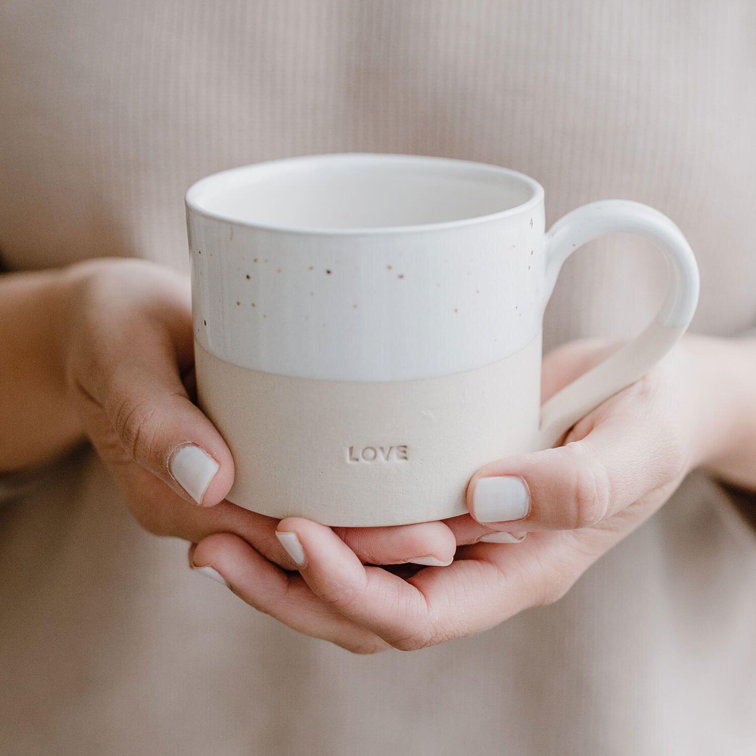 Tasse "Love" - 250 ml (Natur)