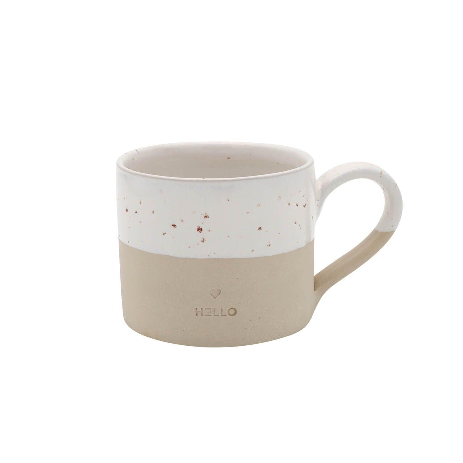 Tasse "Hello" - 250 ml (Natur)