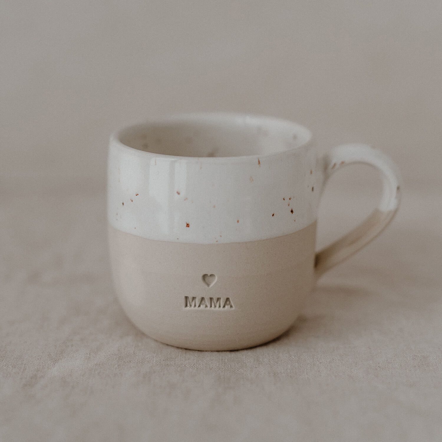 Cappuccino Tasse "Mama" - 190 ml (Natur)