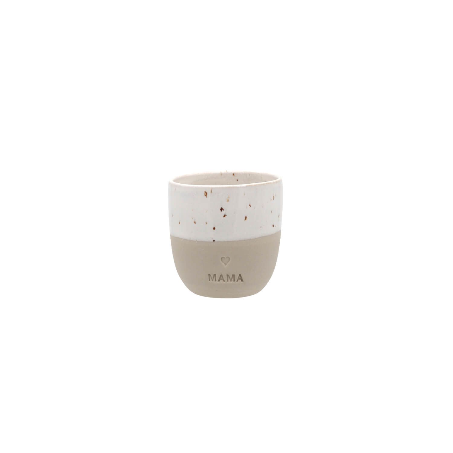 Espresso Becher "Mama" - 40 ml (Natur)