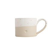Tasse "Herz" - 220 ml (Natur)