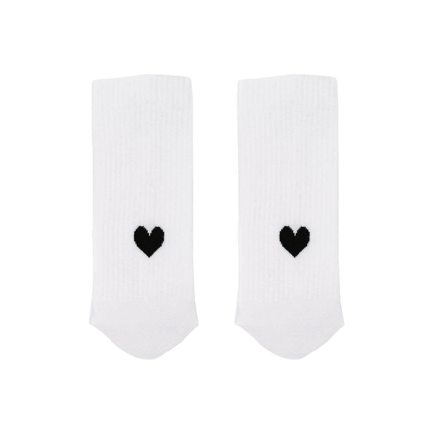 Socken "Herz" (Weiß)