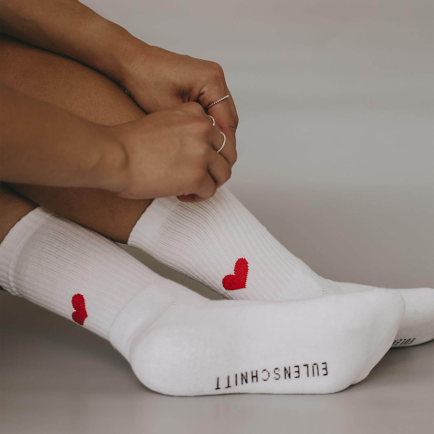 Socken "Herz" (Rot)