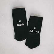 Socken "Ciao Kakao" (Schwarz)