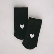 Socken "Herz" (Schwarz)